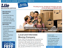 Tablet Screenshot of lile.com